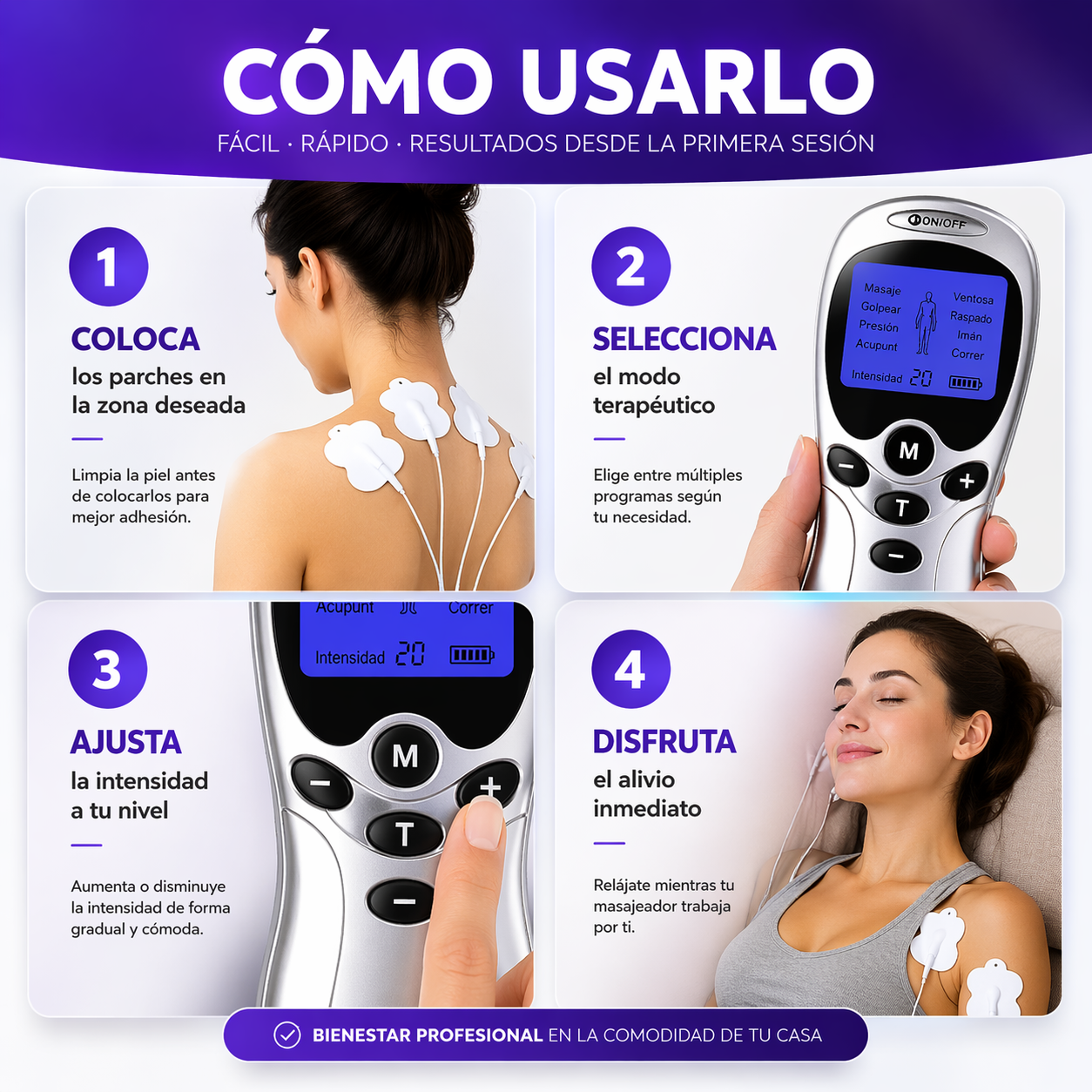 ElectroCare Pro | Tecnología que Libera tu Dolor