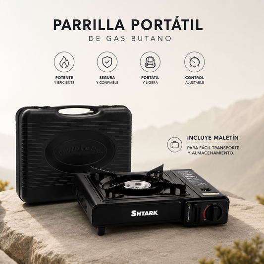 SHTARK | Parrilla Estufa Portátil