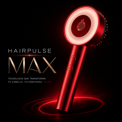 HairPulse Max |Cepillo masajeador