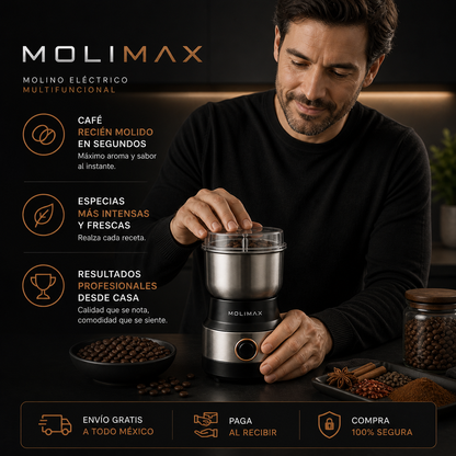 Molimax™ | Molino Eléctrico Multifuncional